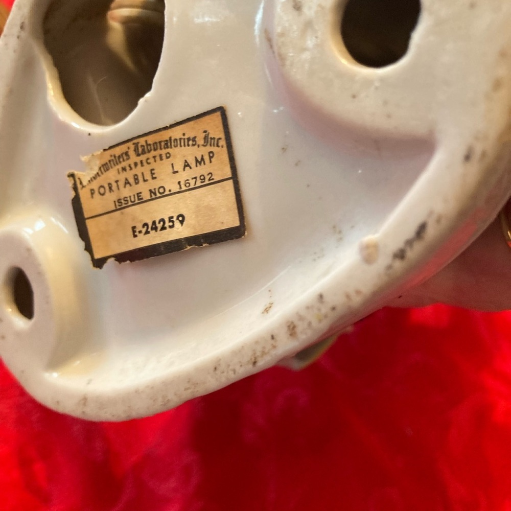 Vintage King Louie and Antonette Lamp - Picture 16 of 16